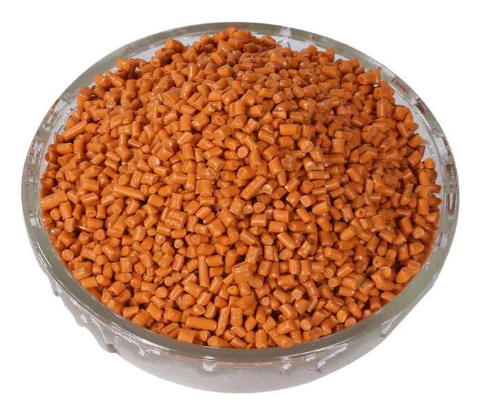 orange pp granules